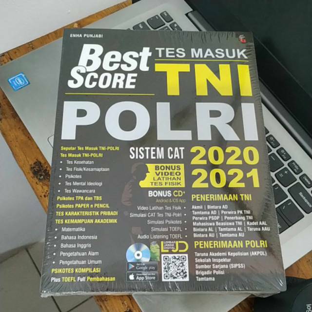 Buku Best Score Tes Tni Polri Buku Panduan Masuk Tni Polri Buku Panduan Tes Tni Shopee Indonesia