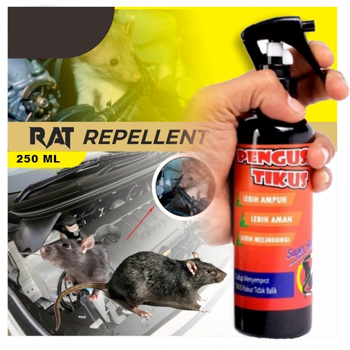 [BISA COD] Pengusir Tikus 250ml Rat Repellent parfum Tikus Anti Spray pembasmi rodent semprot semprotan