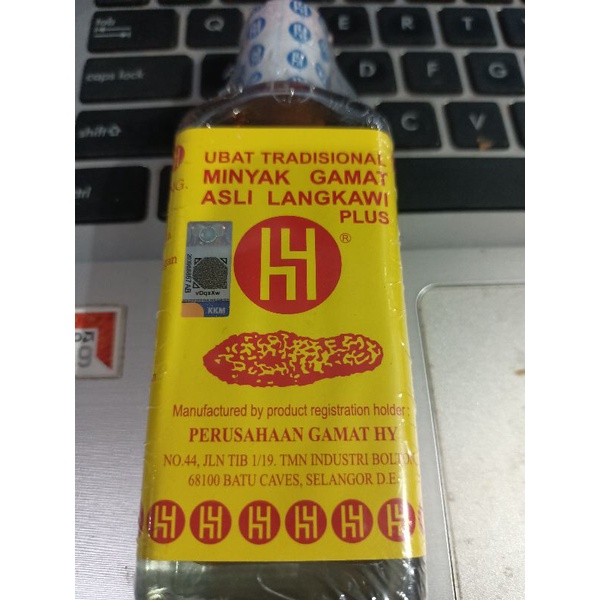 MINYAK GAMAT PLUS 60 ML ASLI LANGKAWI MALAYSIA