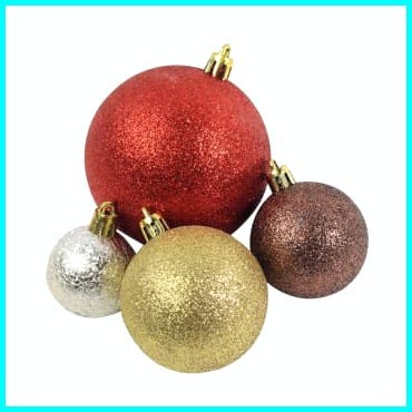 Bola Dekorasi Pohon Natal Noelle Premium