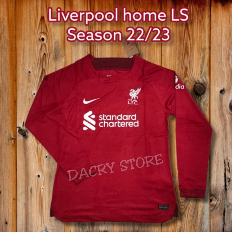Jersey LS l1v liverpooll liverpool__ home lengan panjang new 22/23 grade ori