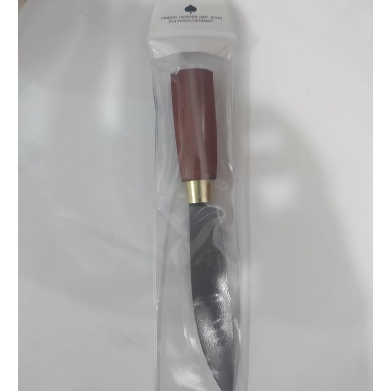 original !! GRATIS sarung KULIT asli Pisau cap Garpu 5&quot; inch Asli 100% made in Solingen Germany
