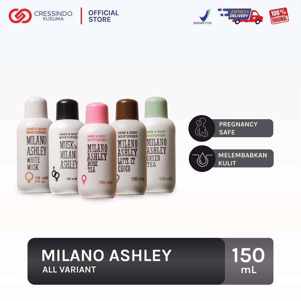 Milano Ashley Body Lotion All Variant Value Pack