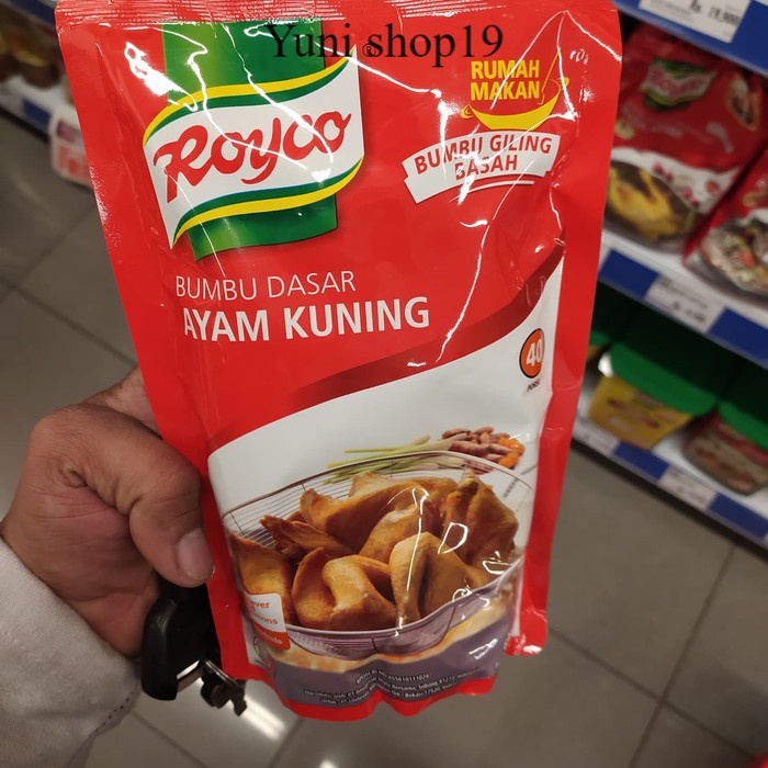 

royco bumbu dasar kuning ayam - bumbu kuning 600gr