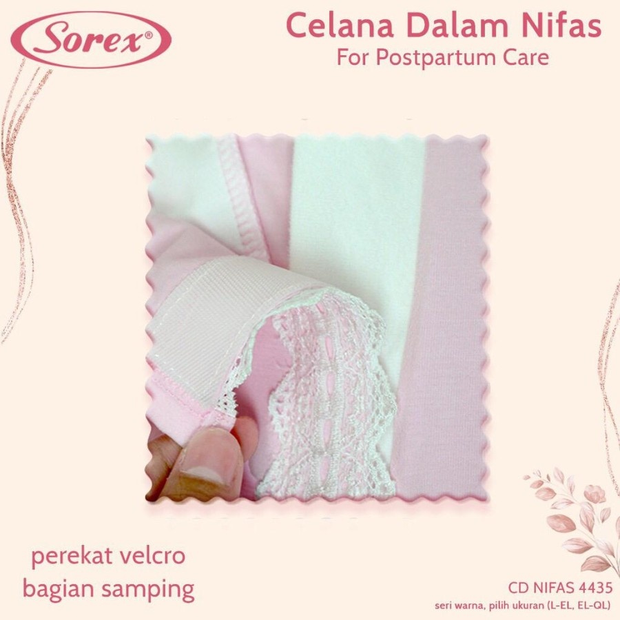 Sorex CD Wanita Nifas 4435 - CD Menstruasi Pasca Melahirkan