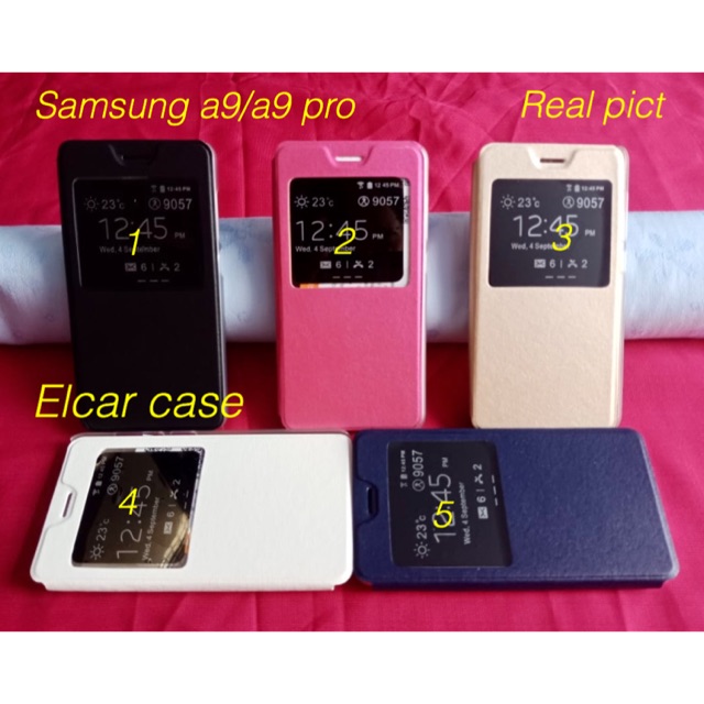 Flip case cover flipcover kulit samsung galaxy a9 a9pro a9 pro a900 a9000