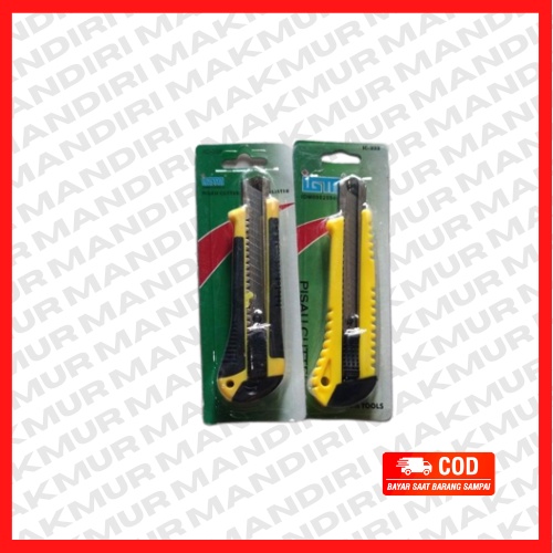 

Pisau Cutter Besar IGM + REFILL 18mm Pisau Kater cutter Knife