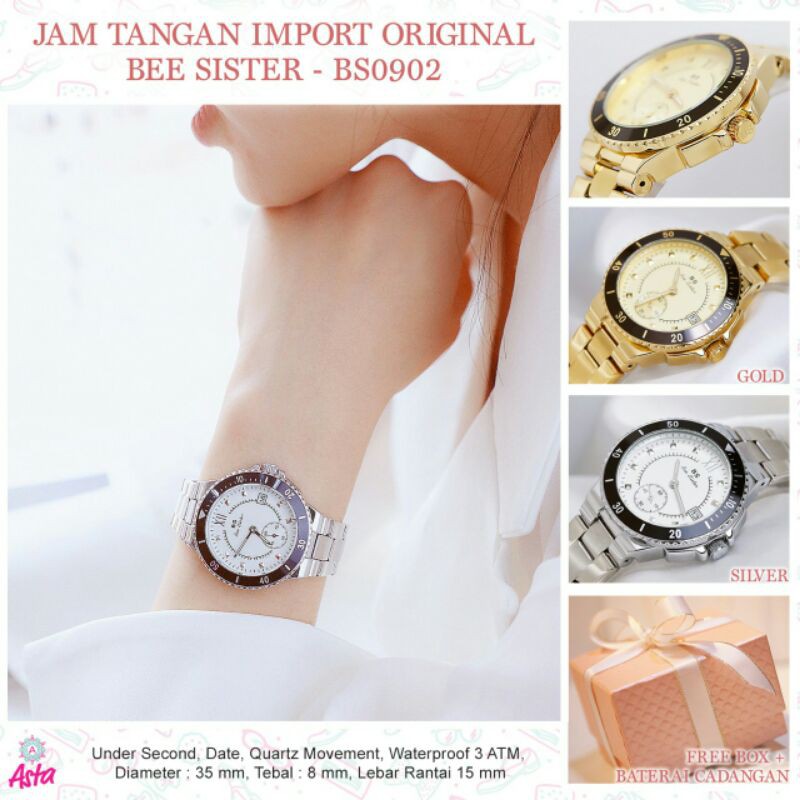 Jam Tangan Wanita Bee Sister BS0902