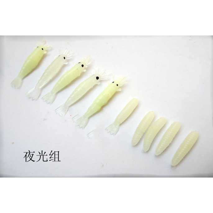 (BISA COD) RVOSTR LIXADA Umpan Pancing Ikan Set Fishing Bait Kit-33 100 PCS - DWS230