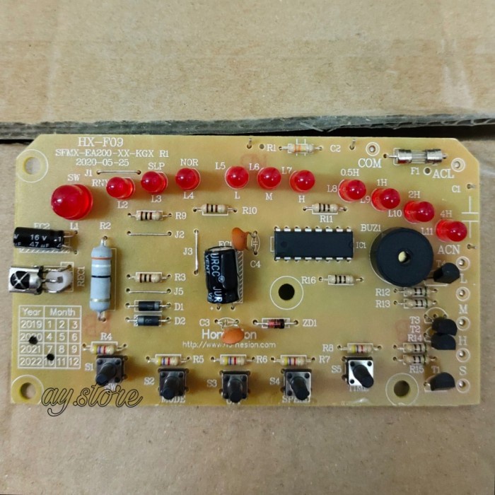 Jual MODUL / PCB KIPAS ANGIN DINDING MIYAKO 16 INCH TJR-101 / KAW