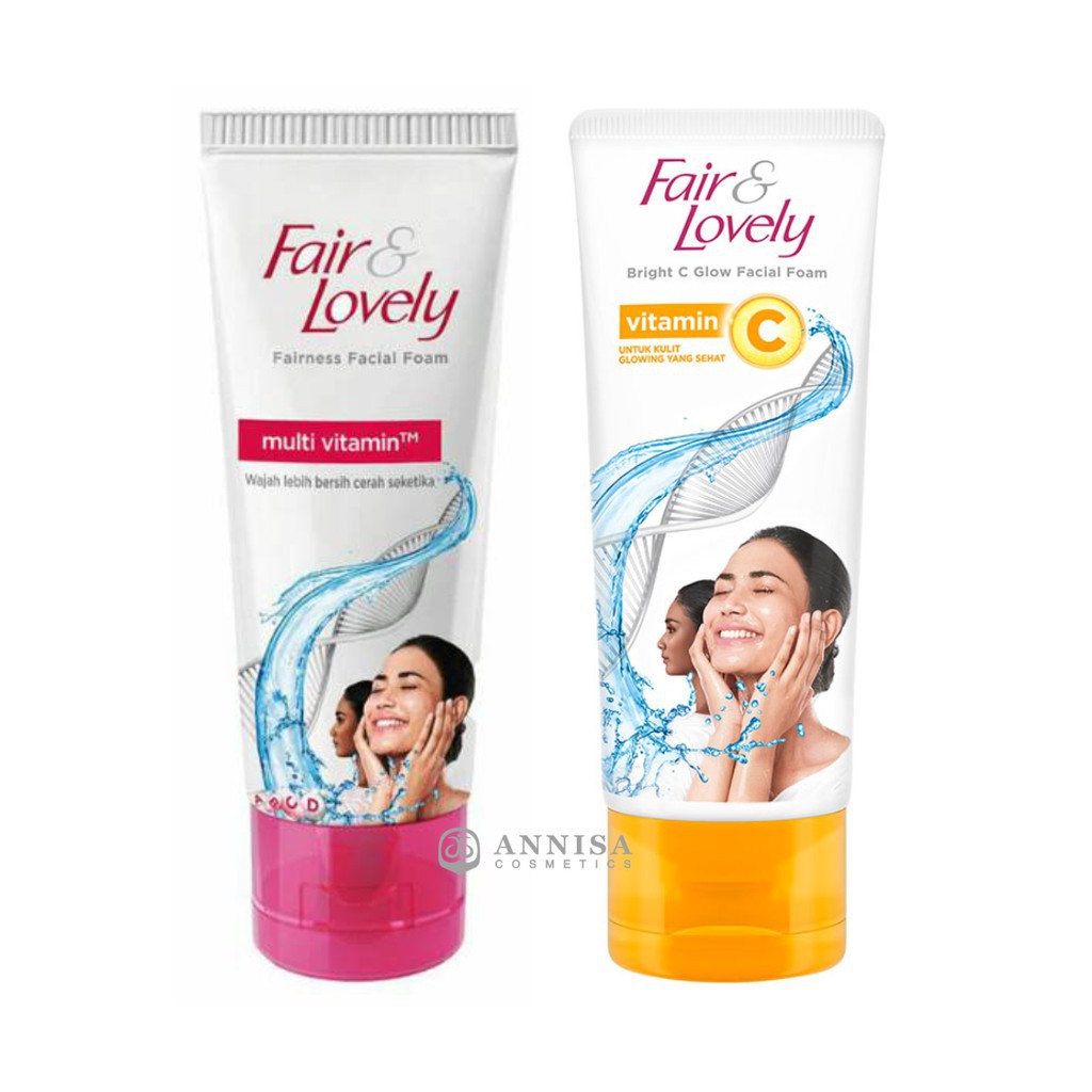 Fair &amp; Lovely Fairness Facial Foam Multi Vitamin | Bright C Glow Facial Foam