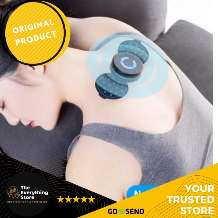 YOVIP Alat Pijat Mini Portable EMS Leher Neck Cervical Massager