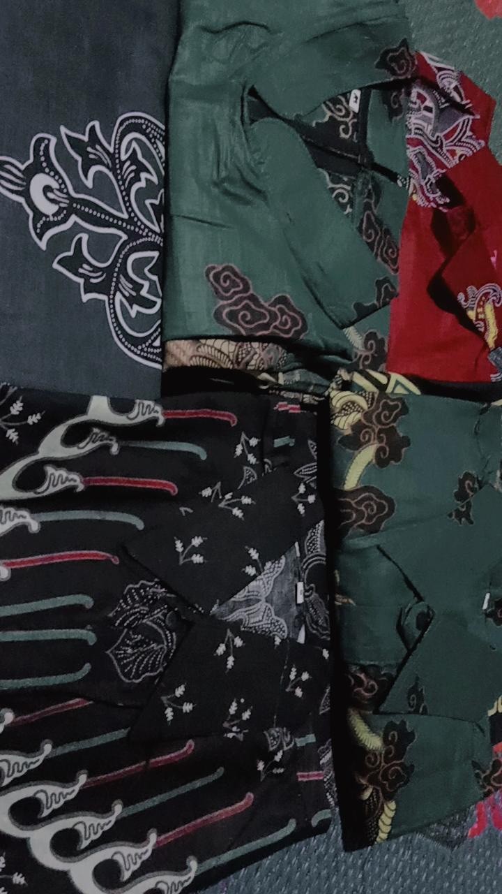 Maura Couple - Sania Ruflle Batik Couple Ori Ndoro Jowi Garansi Termurah Shopee - Modern Batik Solo