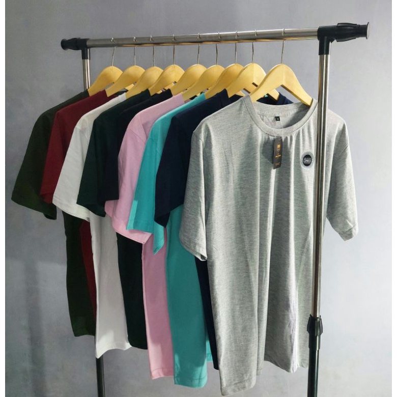 [PROMO] KAOS POLOS PRIA LENGAN PENDEK CATTON COMBED 30S