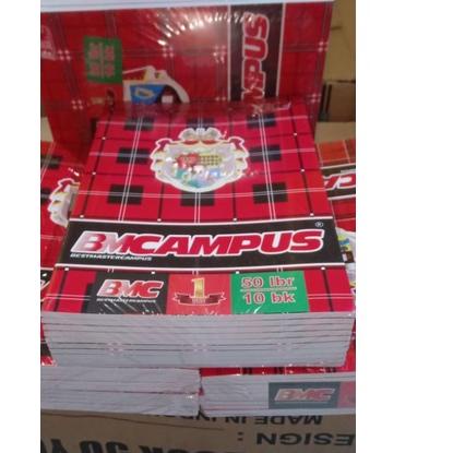 

Terlaris BUKU TULIS BOXY MURAH/BUKU TULIS BMC CAMPUS 36 dan 50 LEMBAR 1PACK10PCS