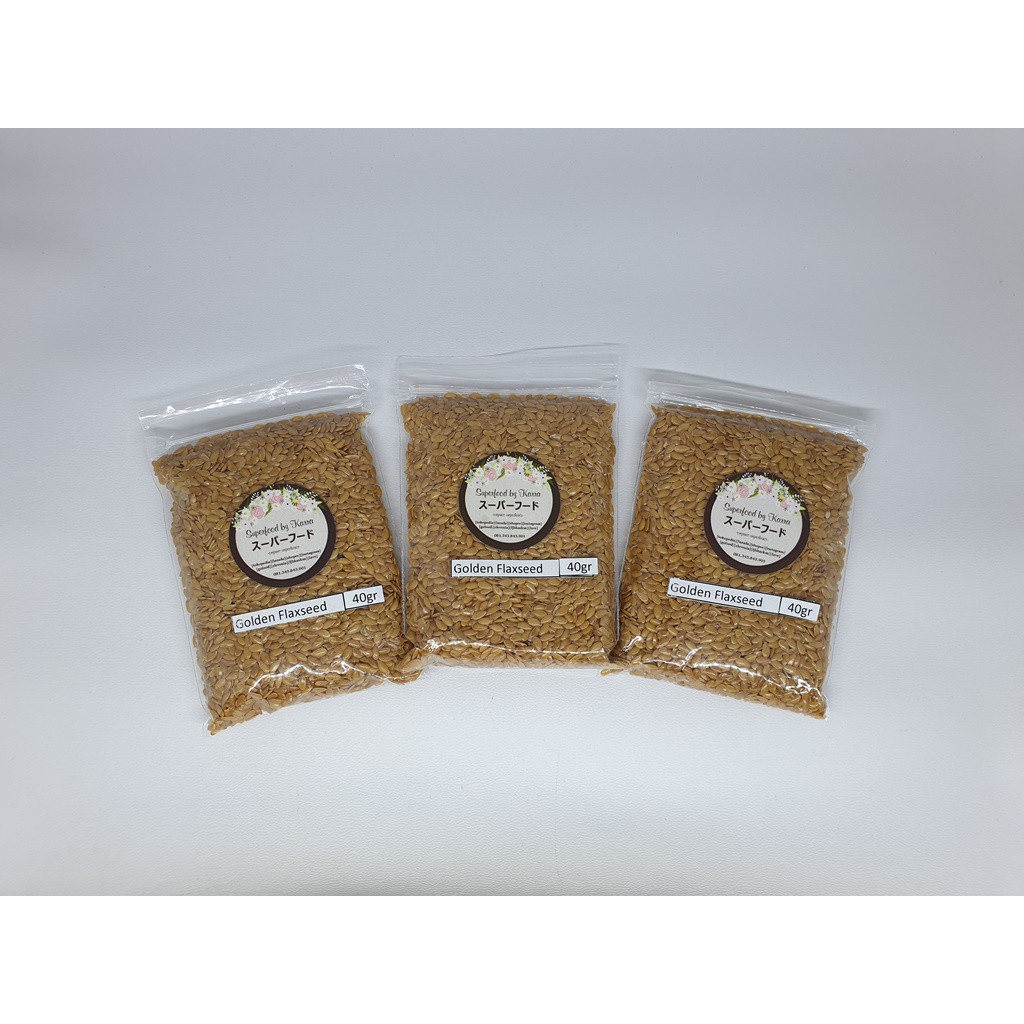 

Golden Flaxseeds Minipack 40gr I Kaya Serat