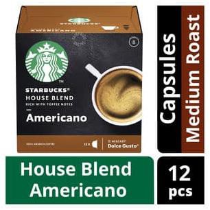 

Kapsul Nescafe Dolce Gusto Starbucks - Americano House Blend (Impor)