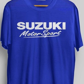 kaos baju t-shirt suzuki motor sports fashion unisex