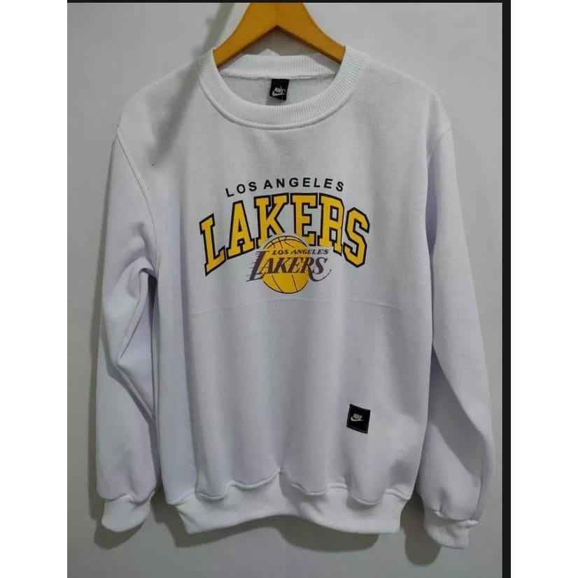 SWEATER CREWNECK LAKER UNISEX MOTIP TEXS FULPRINT