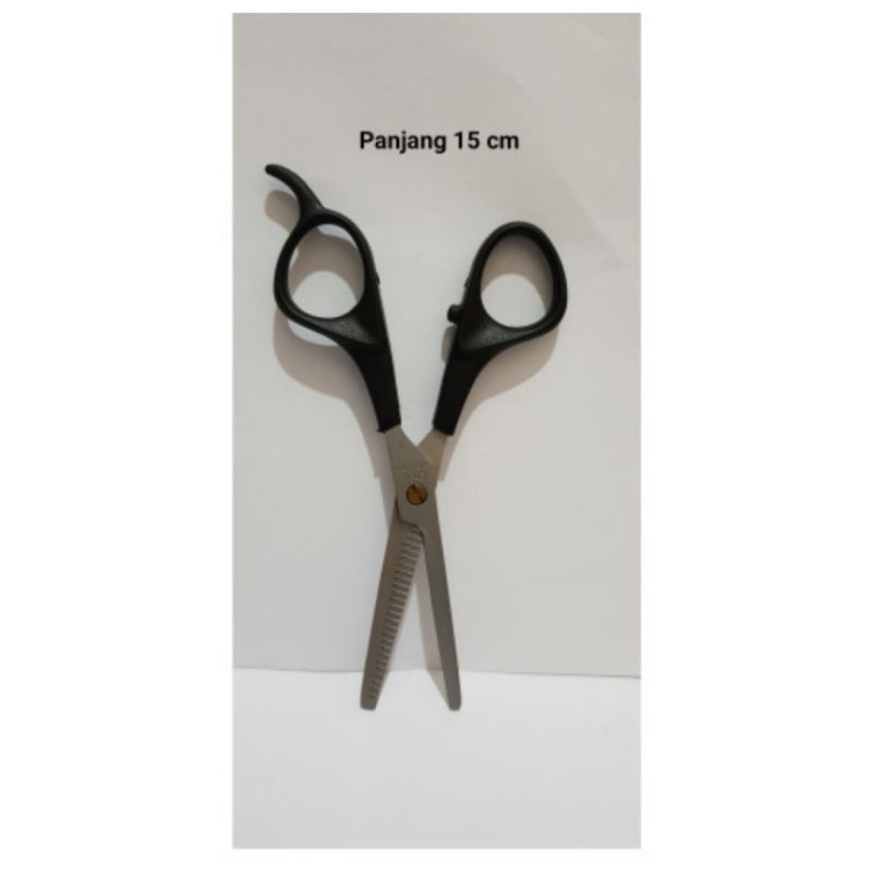 GUNTING RAMBUT SASAK PENIPIS CANDY PANJANG 15 CM