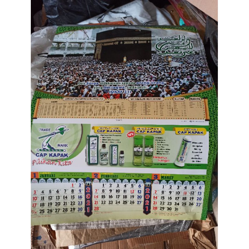 kalender triwulan 2021