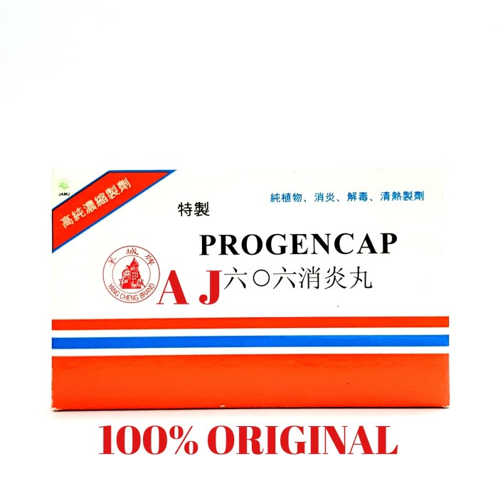 PROGENCAP 606 SPECIFIC - OBAT MEREDAKAN DEMAM SUPER AMPUH