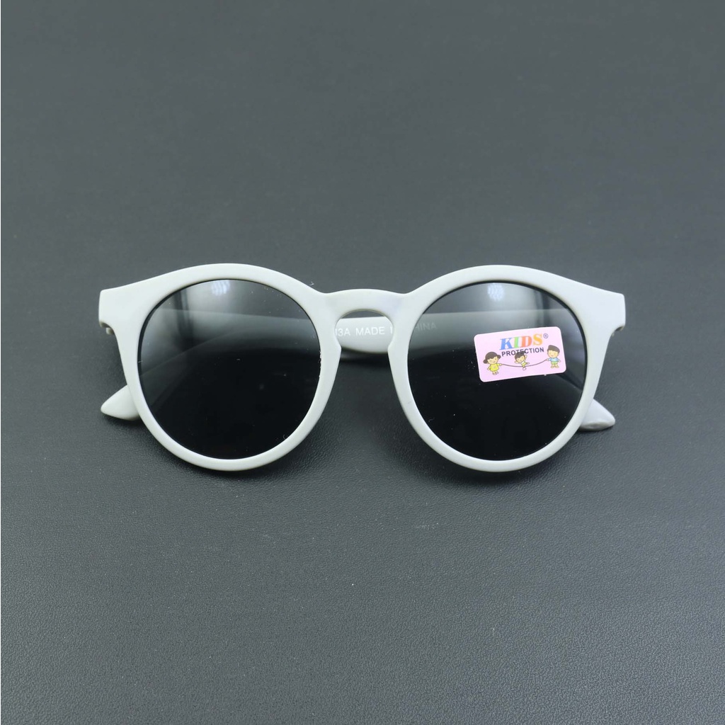 433/KACAMATA FASHION ANAK LUCU KEKINIAN/KACAMATA ANAK HITAM GAYA MURAH/KACAMATA ANAK WANITA-ABU