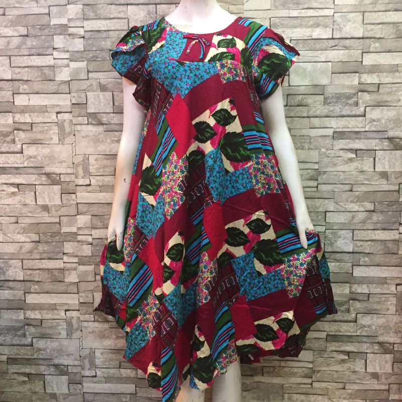 DASTER KLOK GAJAH PUTIH TANGAN DAUN | DASTER BATIK BALI-34