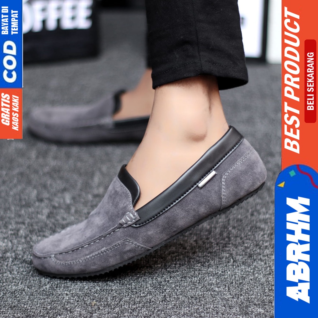 Abrhm Kilian - Sepatu Slip On Pria Casual