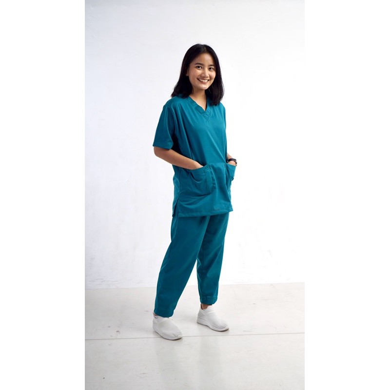 ENDYEARSALE, baju Ok, baju jaga dokter, Baju Scrub, Gown Jaga