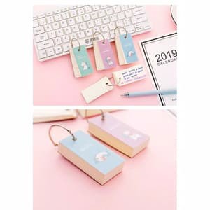 Note Book Buku Tulis Catatan Kecil Karakter Lucu Unicorn