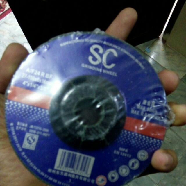 Gerinda Gurinda Grinda Grenda Batu Poles Slep Besi 4 Inch