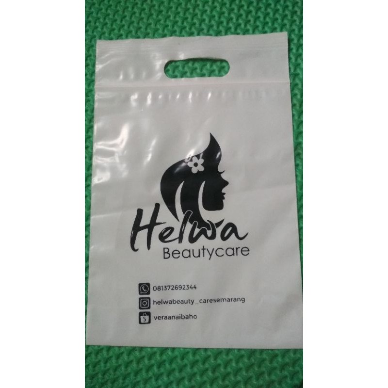 SABLON PLASTIK CUSTOM DESIGN ZIPLOCK/KLIPPOND 20X25+5