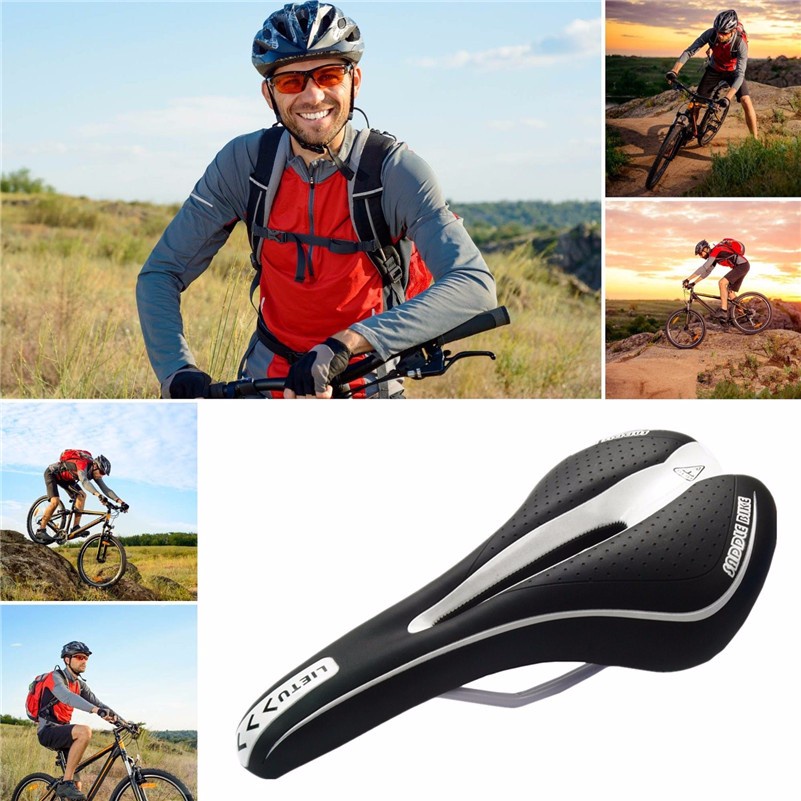 Sadel Sepeda MTB Sporty Design - Black