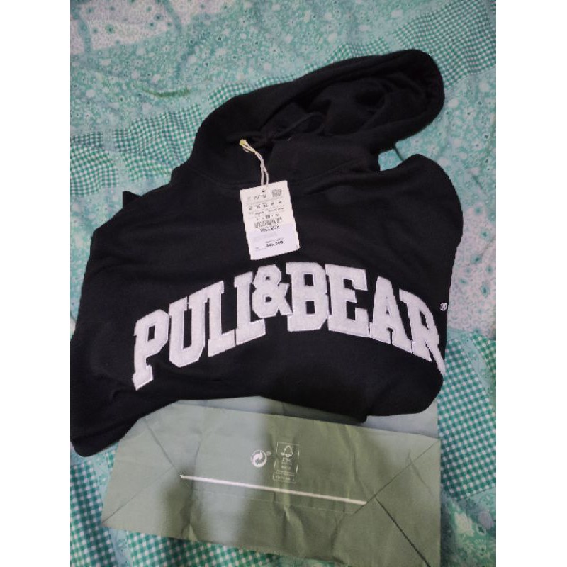 Hoodie Pull & Bear Black Original