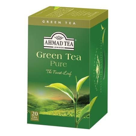 

AHMAD TEA Green Tea Pure 40g The Finest Leaf 20 tea bag // China Green