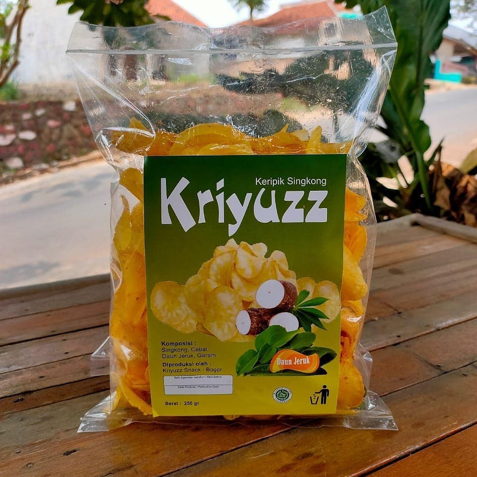 

Kriyuzz Keripik Singkong Daun Jeruk