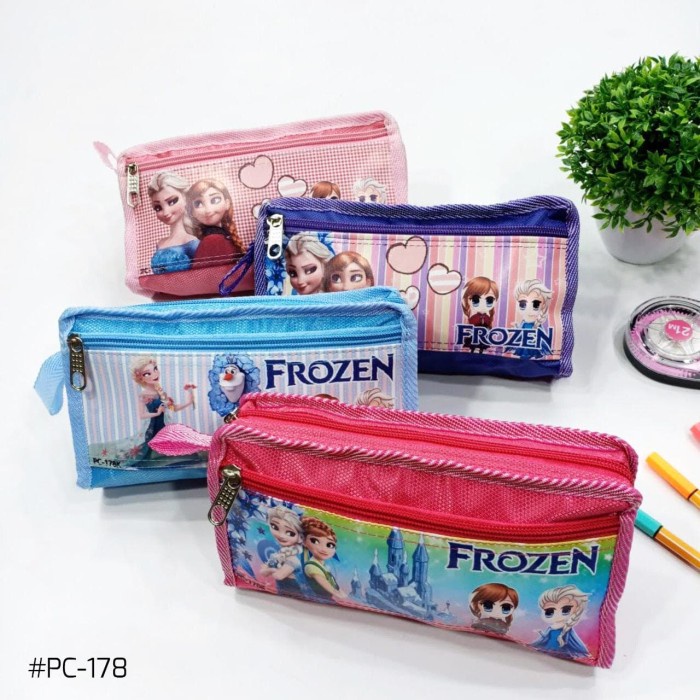 

Promo Tempat Pensil Resleting Dengan Banyak Varian Motif Karakter Promo