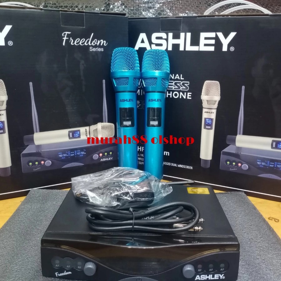 Mic wireless Ashley freedom original ashley 0riginal garansi 1 tahun