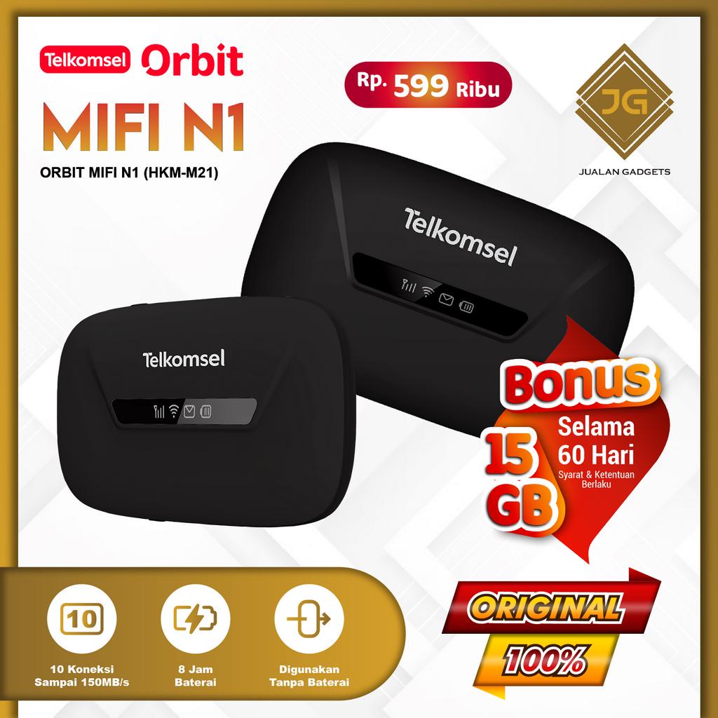 Modem Mifi HKM M21 Free 14GB Telkomsel XL 4G LTE Bypass