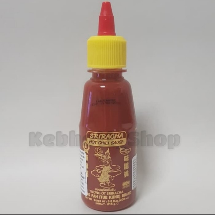 

Nang Fah Sriracha Hot Chilli Sauce 200ml | Nangfah Saus Cabai | Sambal