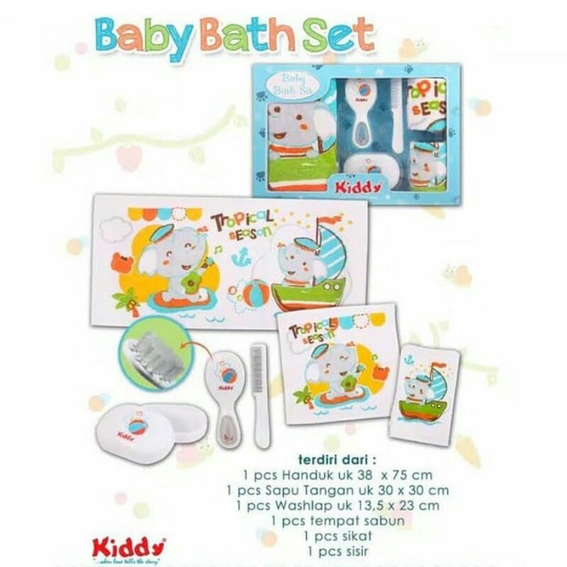 Kiddy Baby Bath Set