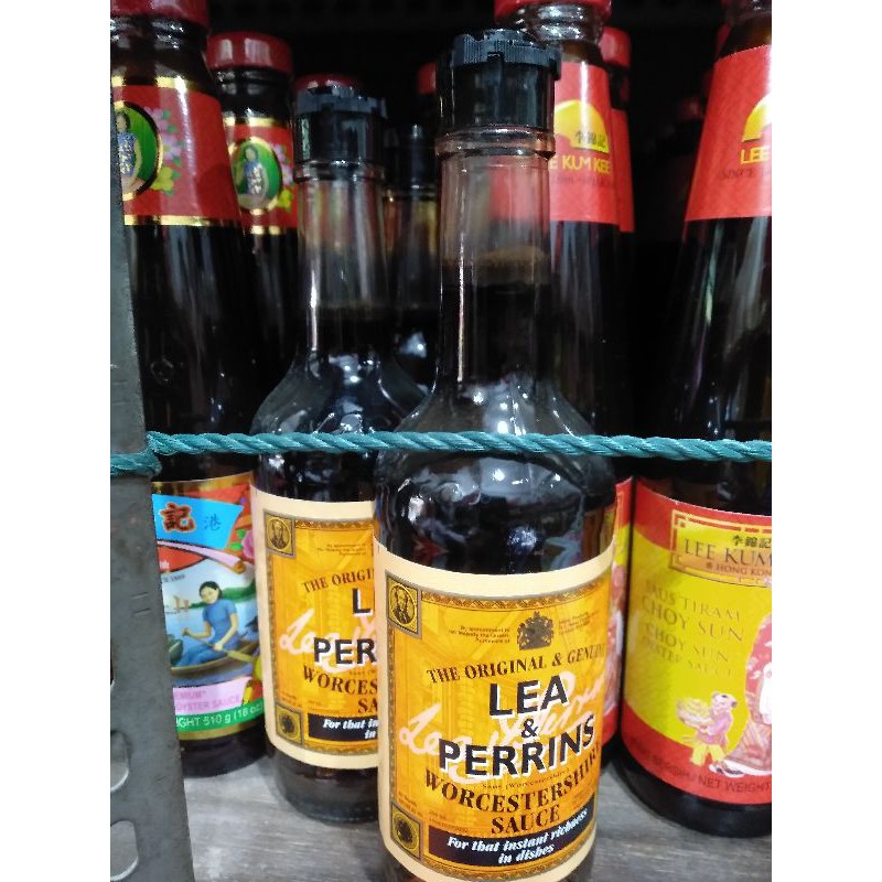 

Lea perrins worcestershire sauce [saos Inggris] 284 ml impor.