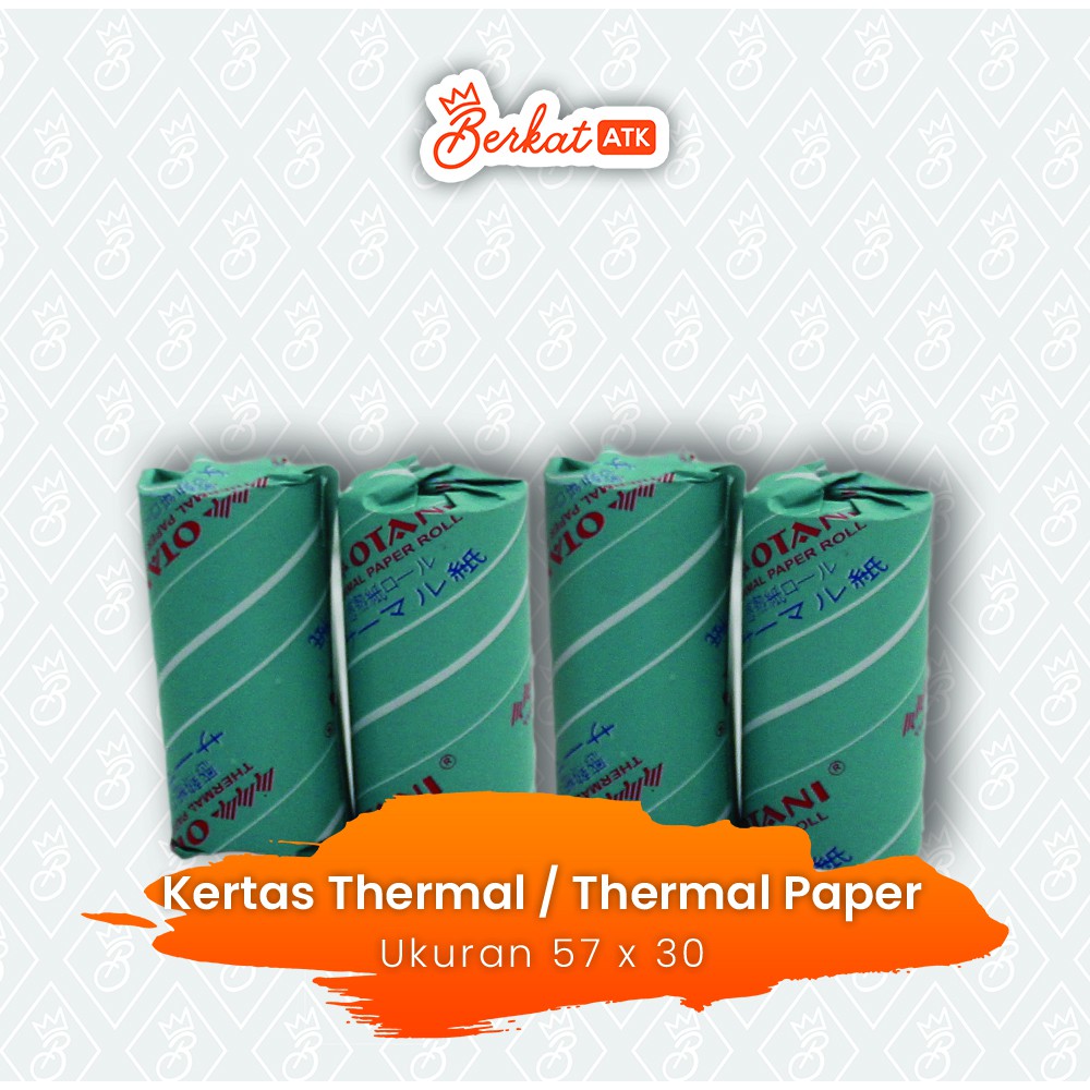 

Kertas Thermal / Thermal Paper Ukuran 57 x 30 (Corelles)