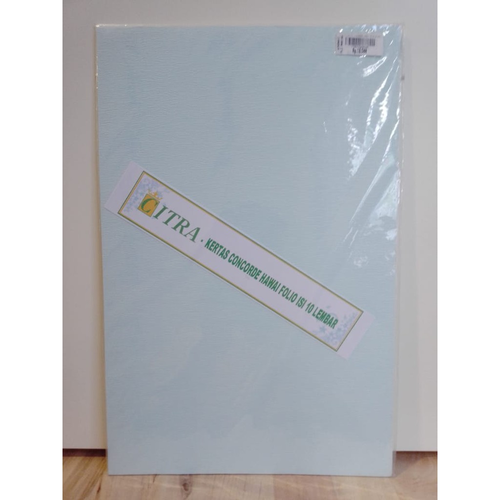 

Citra kertas concorde hawai folio 10 lembar