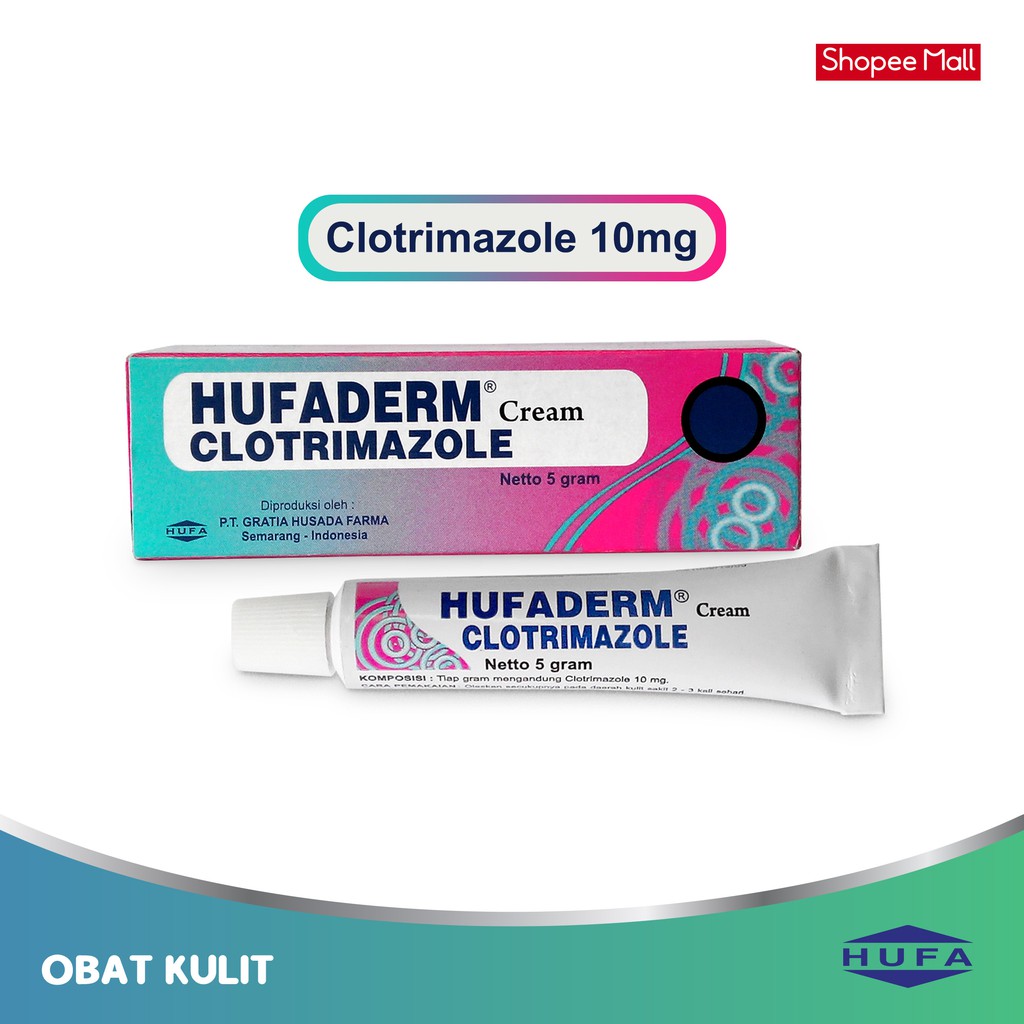 Hufaderm Krim Cream Infeksi Jamur Kulit Saleb Salep Gatal 1 Tube Shopee Indonesia