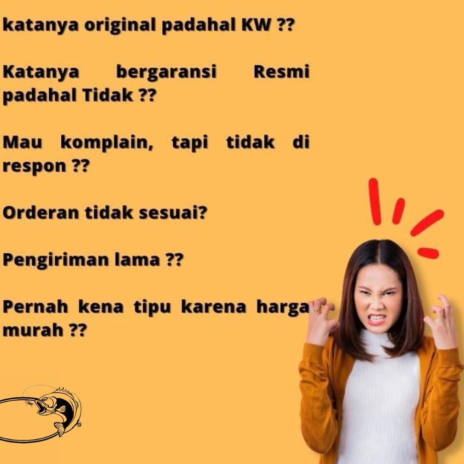 New Deal--Joran Maguro Hattrick Atau Striker 150 Joran Pancing Maguro Original Garansi Resmi Joran K