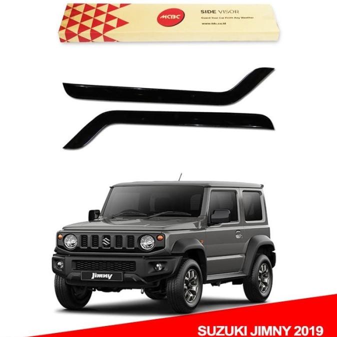 Aksesoris Eksterior Mobil Suzuki Jimny 2019 Talang Air Mcbc Asli 2 Pintu Produk Baru