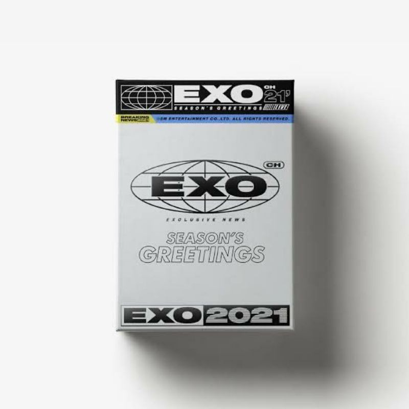 [READY STOCK] SEALED EXO SEASON GREETING'S 2021 FULLSET