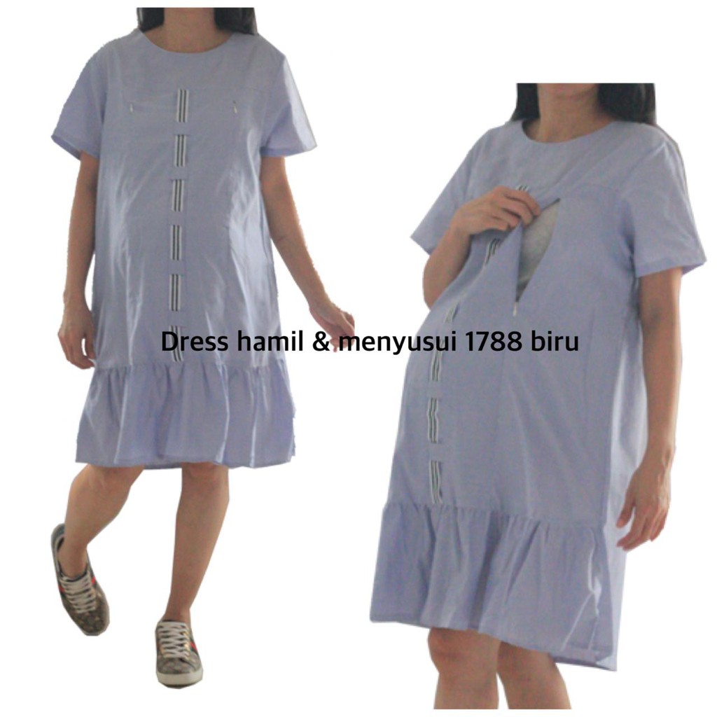 dress hamil menyusui 1788 baju hamil